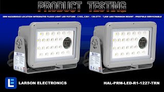 50W Hazardous Location Integrated Flood Light LED Fixture - C1D2, C2D1 - 120-277V - 7,600 lms