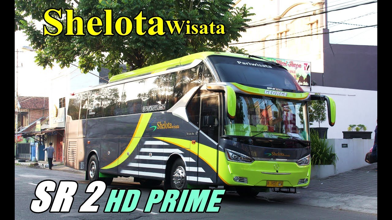Review Eksterior+KLAKSON TELOLET LAGU Bus Shelota Wisata