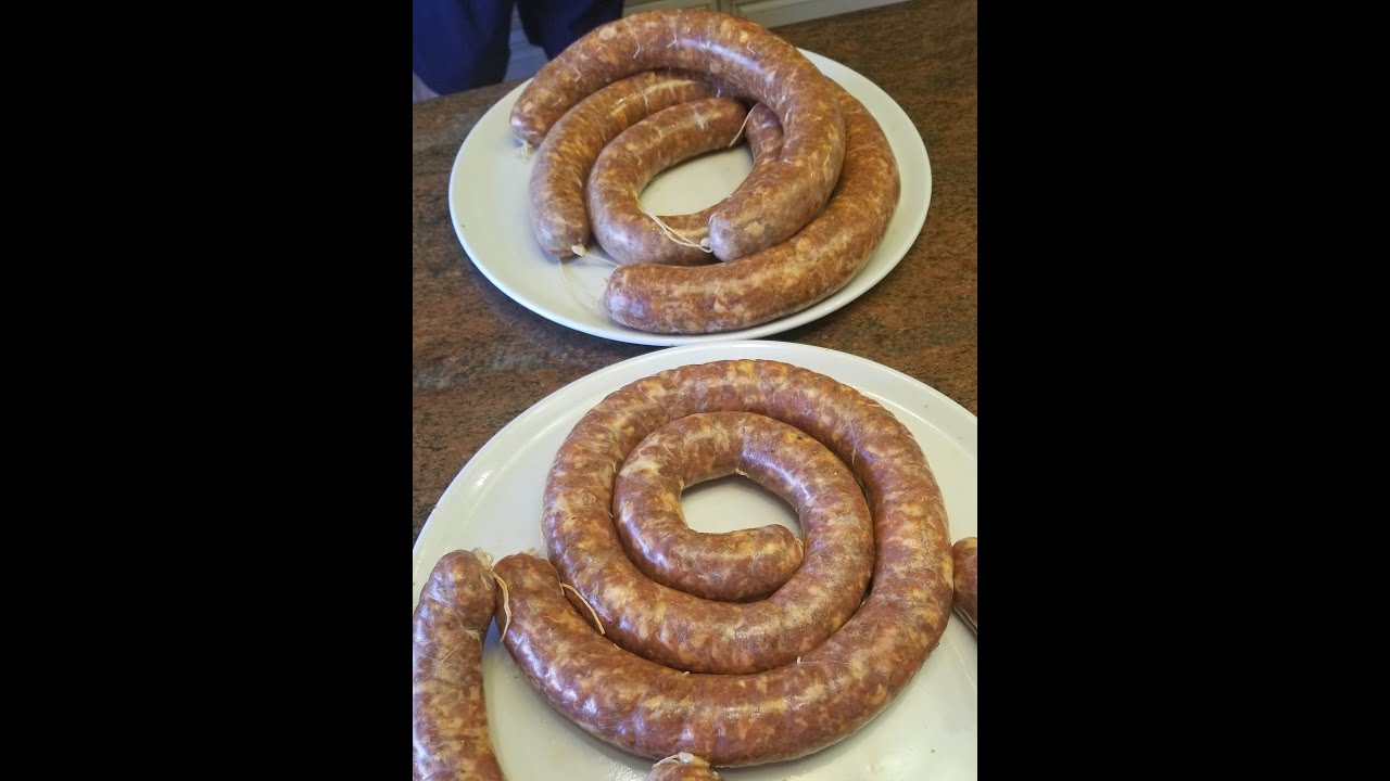 Calabrian sausage Tutorial YouTube