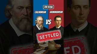 Calvinism vs Arminianism: The ONE Detail That Settles the Debate