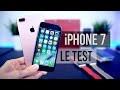 Apple iphone 7 et 7 plus  test complet et avis personnel