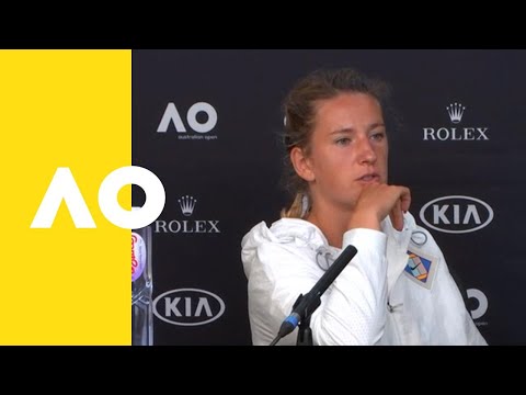 Victoria Azarenka press conference (1R) | Australian Open 2019