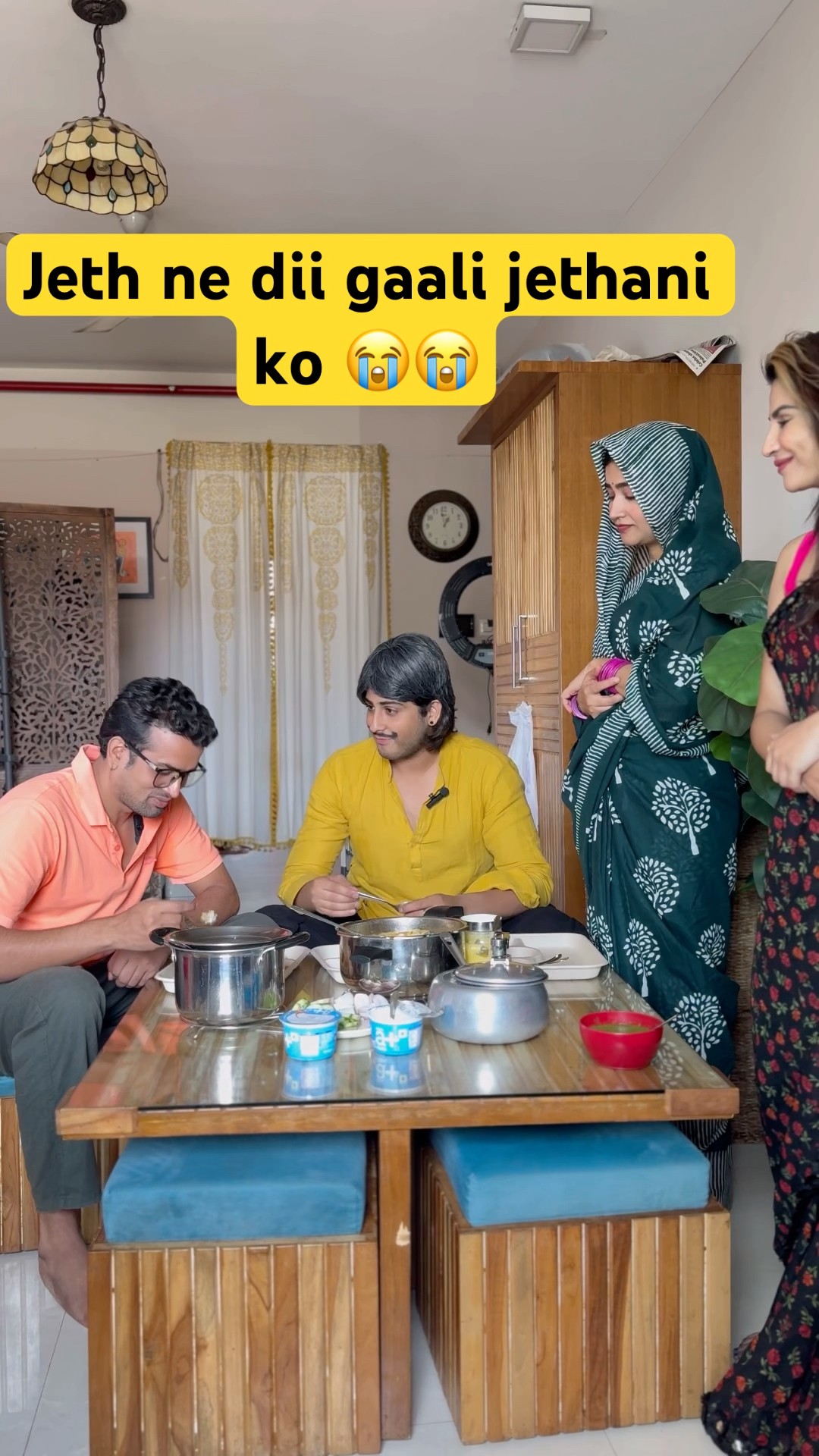 Jeth ne di gaaali Jethani ko ?| Jethani Devrani #priyankatyagi #comedy #shorts #jethanidevrani