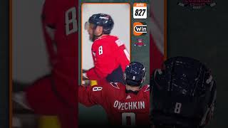 827 шайба Александра Овечкина в погоне за рекордом Уэйна Гретцки по голам в НХЛ #нхл #хоккей