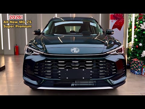 First Look 2026! All-New MG ZS Premium - New Performance SUV | Full-Options Tour