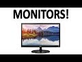 How do computer monitors work