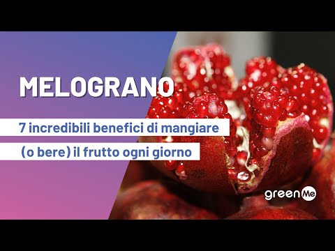 Video: Melograno incredibile a casa