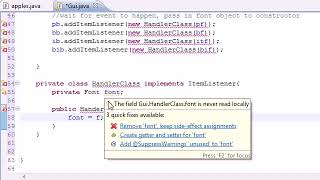 Java Programming Tutorial   67   JRadioButton Final Program