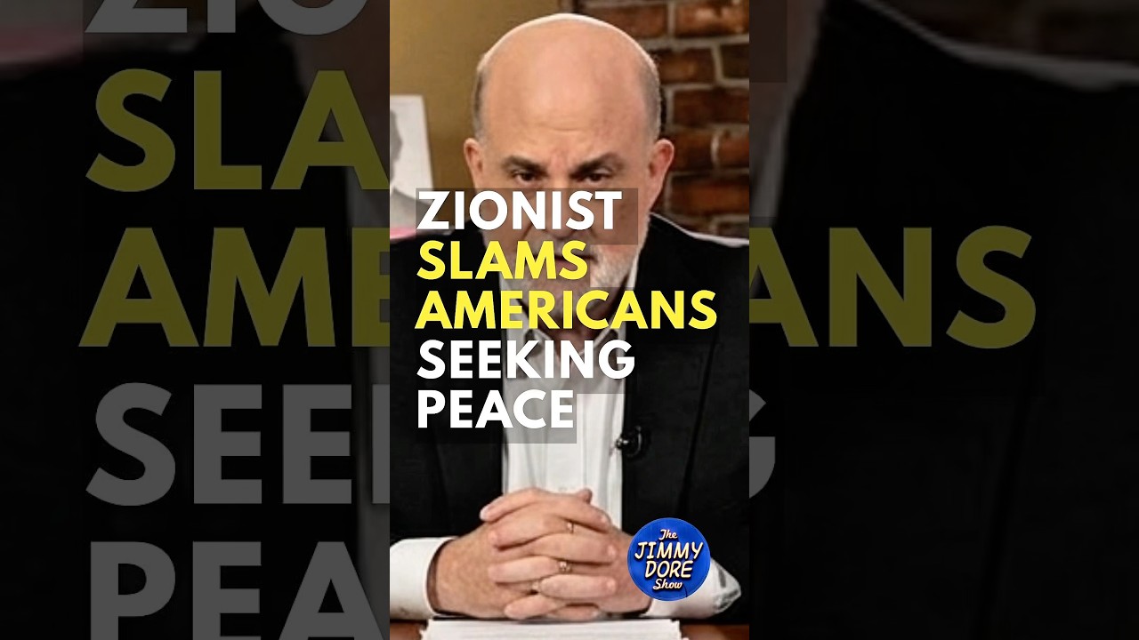 Zionist SLAMS AMERICANS Seeking Peace!