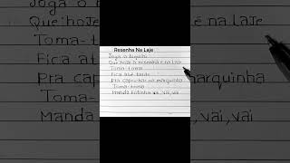 Resenha Na Laje ✨ Lyrics Video | DJGILCASTRO & KEW 🎧 Aesthetic Music Shorts # ytshorts # song lyrics