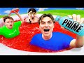 Last To Leave PRIME Hot Tub!! (Logan Paul Edition)