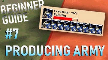 AoE2 Beginner Guide #7 - Producing Army