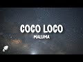 Maluma - COCO LOCO (Letra/Lyrics)