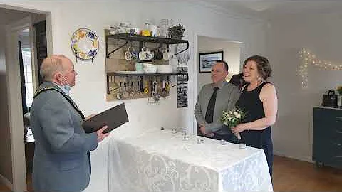 Marriage of Glen Lambe and Janice Pittman