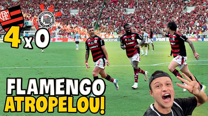 FLAMENGO ATROPELA O CORINTHIANS E A TORCIDA FEZ O MARACANÃ TREMER! Flamengo x Corinthians