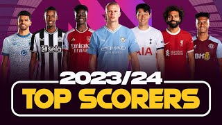 2023/24 PREMIER LEAGUE TOP GOAL SCORERS | TOP 15 EPL SCORERS