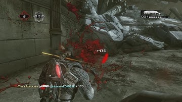 Gears of War 3 | 1v10 Clutch on Gridlock (The x Advocate)