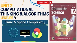 Class 12 Computer Science Unit 2 Computational Thinking | Lecture 5 in Urdu | FBISE | NBF Syllabus