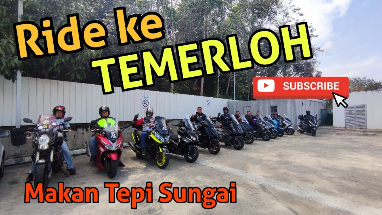 Ride ke Temerloh | 1st Ride Dengan RT3S N1 | Makan Tepi Sungai. #motovlogger #scooter #momengadget