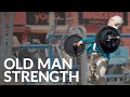 Old Man Strength At Muscle Beach