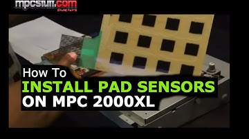 Akai MPC 2000XL Pad Sensor Install [MPCstuff.com]
