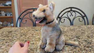 Vintage 1970s Plush R. Dakin Stuffed Animal German Shepherd Dog Toy