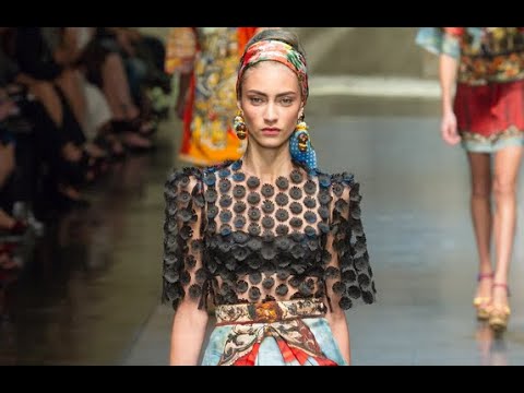 DOLCE & GABBANA Spring 2013 Milan - Fashion Channel - YouTube
