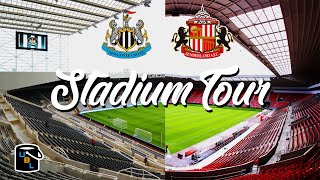 ⚽ Newcastle vs Sunderland  St James' Park & Stadium of Light  Stadium Tour