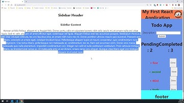 06 04 Add Sidebar to Todo App