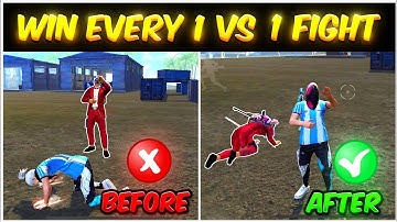 How To Win Every 1 Vs 1 Custom In Free Fire 🔥| Best Strategies | 1 VS 1 Custom Room Tips & Tricks 👽
