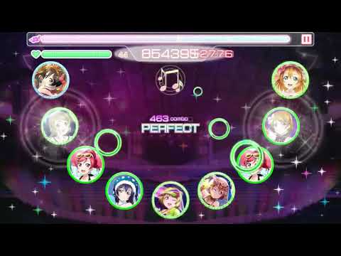 【スクフェス】Wonder zone(MASTER/復刻) フルコンボ【判定強化なし/10速】