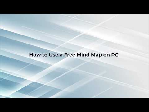 How to Use a Free Mind Map on PC | XMind Tutorial