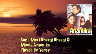 Meri Bheegi Bheegi Si Instrumental With Lyrics screenshot 2