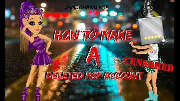 How to make a DELETED MSP USER!!!