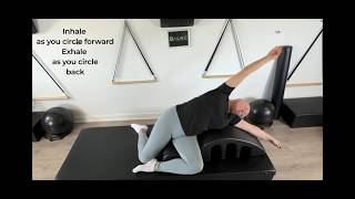 Therapeutic Side Lying Barrel Arm Work