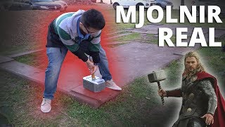 Martillo de Thor (Mjolnir) Electroiman de +250KG!