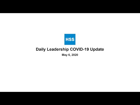 May 6, 2020: COVID-19 Leadership Perspective - Dr. Kelly, Suregon-in-Chief - May 6, 2020: COVID-19 Leadership Perspective - Dr. Kelly, Suregon-in-Chief