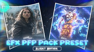 Top 9✨ EFX PFP Presets for Alight Motion 🎭 | Aesthetic Logo/DP Effects 2026 