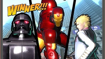 ULTIMATE MARVEL VS. CAPCOM 3 Vergil  Sentinel And Iron Man