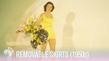 Removable Skirts at the Internation Fashion Fair (1950s) | Vintage Fashions