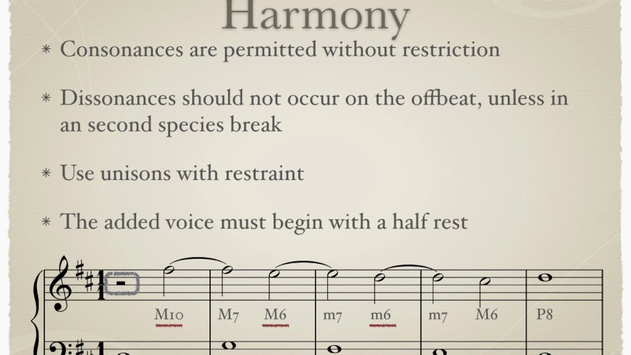 Fourth Species Counterpoint