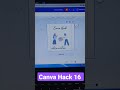 Align everything using Rulers and Guide in #canva #canvahack #youtubeshorts #shorts #canva_tutorial