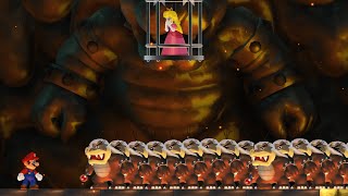Can Mario Beat 999 Morton's & rescue Peach in New Super Mario Bros. Wii?