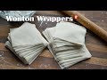 Handmade Wonton Wrappers