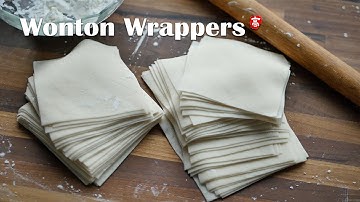 Handmade Wonton Wrappers