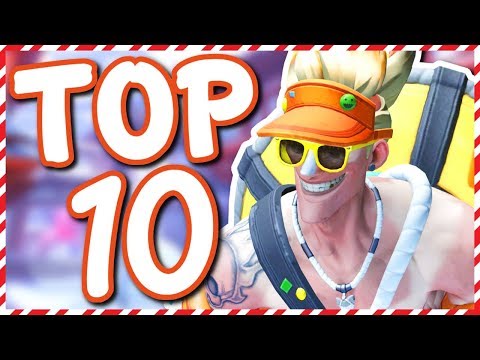 Overwatch - TOP 10 BEST WINTER WONDERLAND SKINS