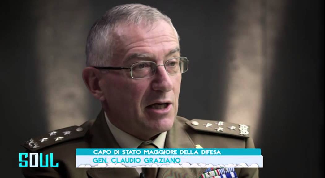 Il Capo di Stato Maggiore della Difesa Claudio Graziano a 