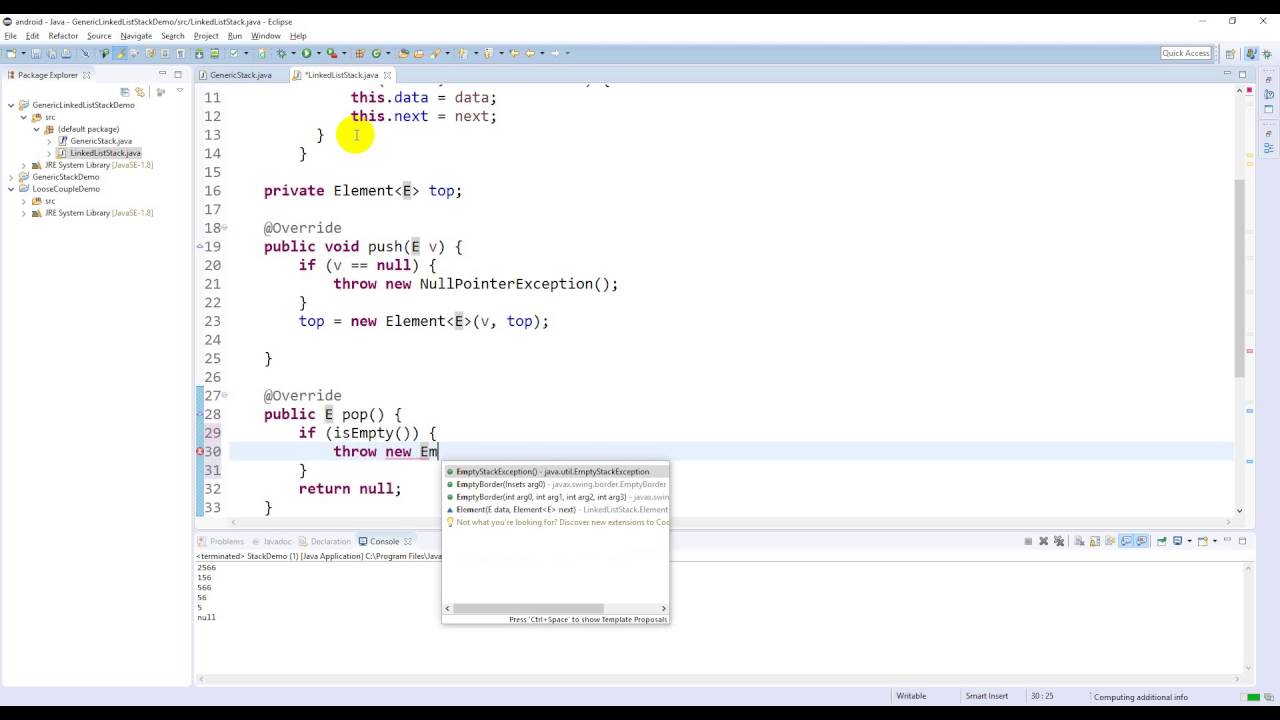 linked list java linked list java