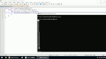 Java语法 055 循环嵌套