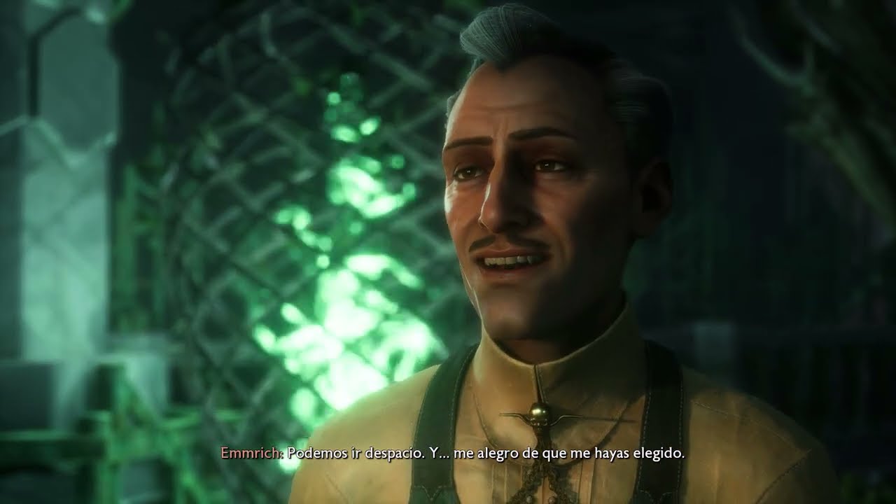 Female Rook confesses her virginity to Emmrich  - Dragon Age: The Veilguard 